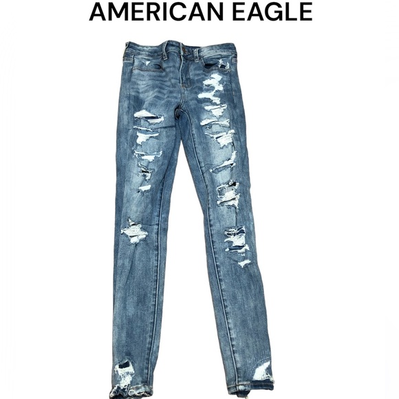 American Eagle Outfitters Denim - AMERICAN EAGLE hi-rise jeggings